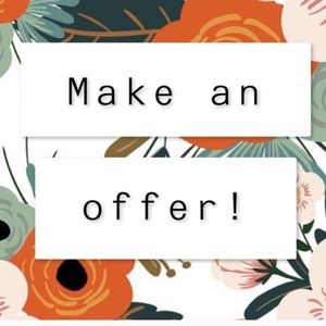 Make me an offer. Everything must go!